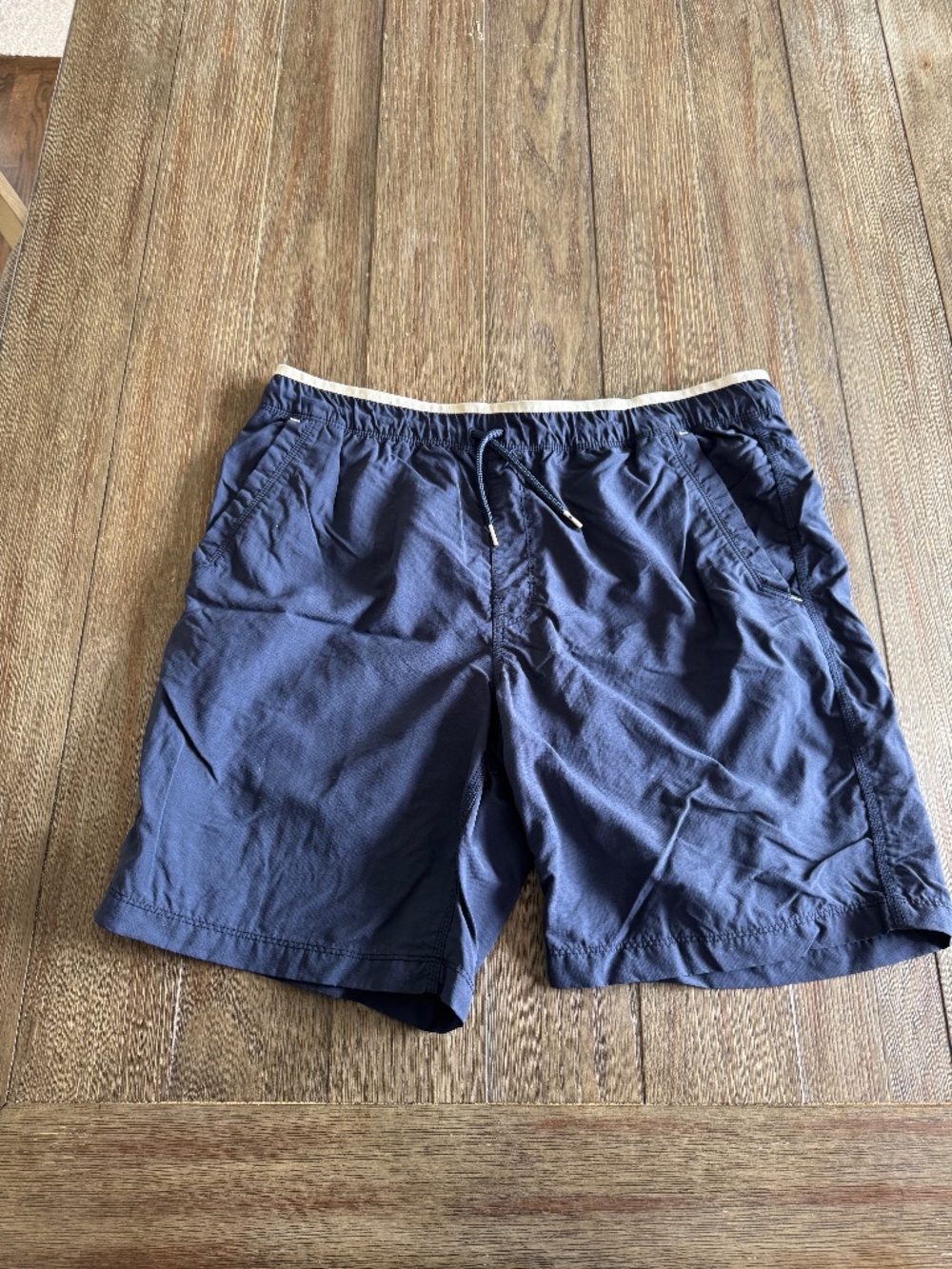 The North Face Men’s Navy Swim Trunks Shorts L Mesh Lined